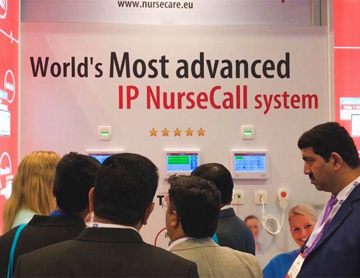 Presenting most advanced IP nurse call system on Arab Health 2019 - Caretronic