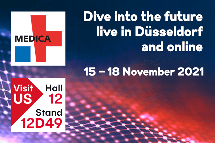 medica 2021, drive into the future, live in dusseldorf and online