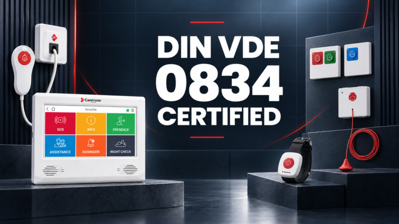 DIN VDE 0834 nurse call system